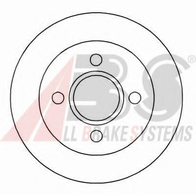 A.B.S. 16191 Тормозной диск для FORD MONDEO (GBP), MONDEO I (GBP) 1.8 i 16V A.B.S. 16191 Тормозной диск для FORD MONDEO (GBP), MONDEO I (GBP) 1.8 i 16V