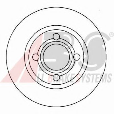A.B.S. 16202 Тормозной диск для AUDI 90 (Ауди 90) A.B.S. 16202 Тормозной диск для AUDI 90 (Ауди 90)