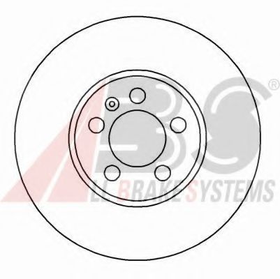 A.B.S. 16265 Тормозной диск 