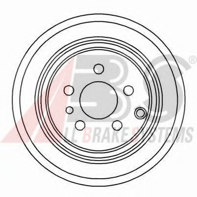 A.B.S. 16289 Тормозной диск 