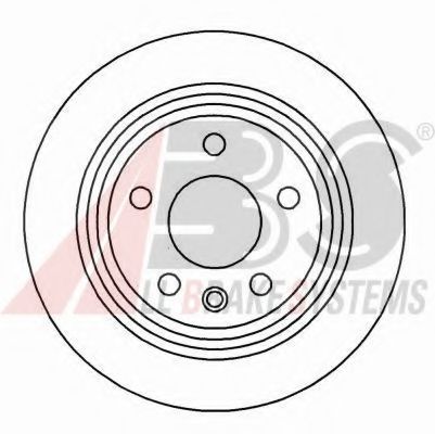 A.B.S. 16340 Тормозной диск 