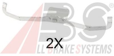 A.B.S. 1639Q Комплектующие, колодки дискового тормоза для AUDI A3 (Ауди А3) A.B.S. 1639Q Комплектующие, колодки дискового тормоза для AUDI A3 (Ауди А3)