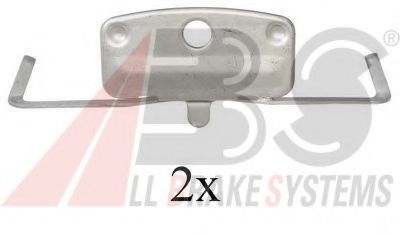 A.B.S. 1644Q Комплектующие, колодки дискового тормоза для BMW (Бмв) A.B.S. 1644Q Комплектующие, колодки дискового тормоза для BMW (Бмв)