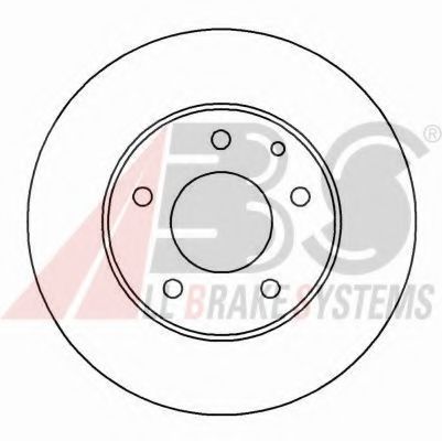 A.B.S. 16456 Тормозной диск для MAZDA 323 F V (Мазда 323 ф5) A.B.S. 16456 Тормозной диск для MAZDA 323 F V (Мазда 323 ф5)