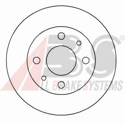 A.B.S. 16595 OE Тормозной диск 