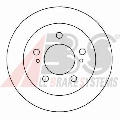 A.B.S. 16601 Тормозной диск 