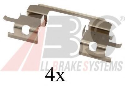 A.B.S. 1672Q Комплектующие, колодки дискового тормоза для SUBARU LIBERTY I (Субару Либэртъ и) A.B.S. 1672Q Комплектующие, колодки дискового тормоза для SUBARU LIBERTY I (Субару Либэртъ и)