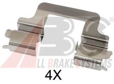 A.B.S. 1679Q Комплектующие, колодки дискового тормоза для AUDI TT (Ауди Тт) A.B.S. 1679Q Комплектующие, колодки дискового тормоза для AUDI TT (Ауди Тт)