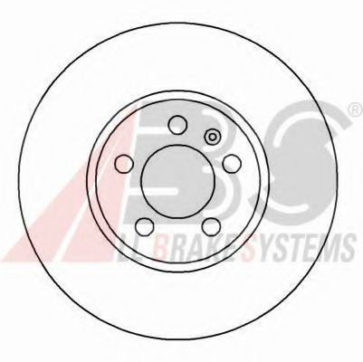 A.B.S. 16881 OE Тормозной диск для VOLKSWAGEN BEETLE (Фольксваген Битл) A.B.S. 16881 OE Тормозной диск для VOLKSWAGEN BEETLE (Фольксваген Битл)