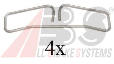 A.B.S. 1691Q Комплектующие, колодки дискового тормоза для KIA (Киа) A.B.S. 1691Q Комплектующие, колодки дискового тормоза для KIA (Киа)