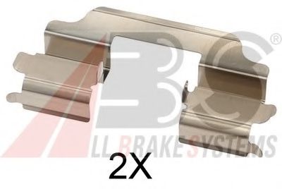 A.B.S. 1709Q Комплектующие, колодки дискового тормоза для SUZUKI (Сузуки) A.B.S. 1709Q Комплектующие, колодки дискового тормоза для SUZUKI (Сузуки)