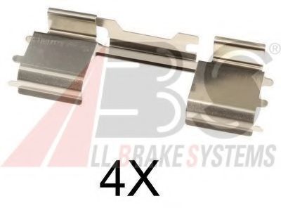 A.B.S. 1729Q Комплектующие, колодки дискового тормоза для FIAT (Фиат) A.B.S. 1729Q Комплектующие, колодки дискового тормоза для FIAT (Фиат)