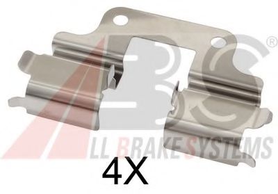 A.B.S. 1739Q Комплектующие, колодки дискового тормоза для LAND ROVER LR2 (Ленд ровер/лэнд ровер Лр2) A.B.S. 1739Q Комплектующие, колодки дискового тормоза для LAND ROVER LR2 (Ленд ровер/лэнд ровер Лр2)