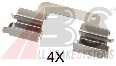 A.B.S. 1740Q Комплектующие, колодки дискового тормоза для LAND ROVER LR2 (Ленд ровер/лэнд ровер Лр2) A.B.S. 1740Q Комплектующие, колодки дискового тормоза для LAND ROVER LR2 (Ленд ровер/лэнд ровер Лр2)