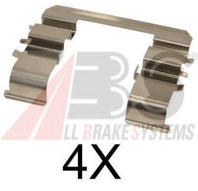 A.B.S. 1744Q Комплектующие, колодки дискового тормоза для HYUNDAI H-1 / GRAND STAREX (Хендай Н1 / гранд старэx) A.B.S. 1744Q Комплектующие, колодки дискового тормоза для HYUNDAI H-1 / GRAND STAREX (Хендай Н1 / гранд старэx)