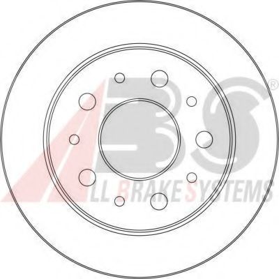 A.B.S. 17462 Тормозной диск для FIAT (Фиат) A.B.S. 17462 Тормозной диск для FIAT (Фиат)