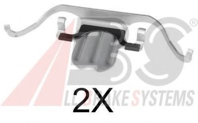 A.B.S. 1751Q Комплектующие, колодки дискового тормоза для BMW (Бмв) A.B.S. 1751Q Комплектующие, колодки дискового тормоза для BMW (Бмв)