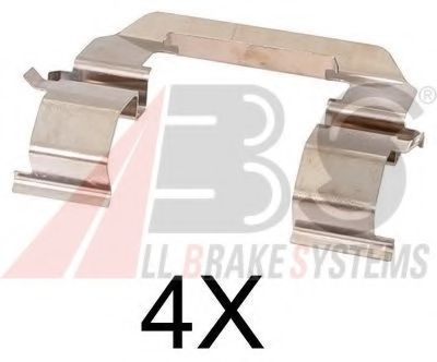 A.B.S. 1776Q Комплектующие, колодки дискового тормоза для OPEL (Опель) A.B.S. 1776Q Комплектующие, колодки дискового тормоза для OPEL (Опель)