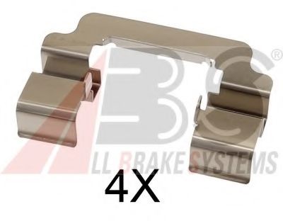 A.B.S. 1777Q Комплектующие, колодки дискового тормоза для OPEL (Опель) A.B.S. 1777Q Комплектующие, колодки дискового тормоза для OPEL (Опель)