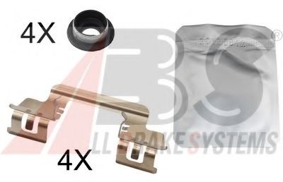 A.B.S. 1784Q Комплектующие, колодки дискового тормоза для CHRYSLER (Крайслер) A.B.S. 1784Q Комплектующие, колодки дискового тормоза для CHRYSLER (Крайслер)