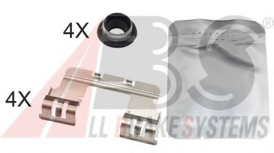 A.B.S. 1785Q Комплектующие, колодки дискового тормоза для CHRYSLER (Крайслер) A.B.S. 1785Q Комплектующие, колодки дискового тормоза для CHRYSLER (Крайслер)