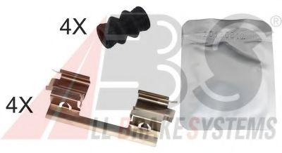 A.B.S. 1798Q Комплектующие, колодки дискового тормоза для RENAULT KANGOO / GRAND KANGOO (Рено Кангу / гранд кангу) A.B.S. 1798Q Комплектующие, колодки дискового тормоза для RENAULT KANGOO / GRAND KANGOO (Рено Кангу / гранд кангу)