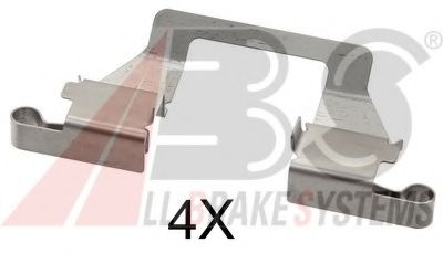 A.B.S. 1800Q Комплектующие, колодки дискового тормоза для MITSUBISHI CANTER (Митсубиши/митсубиси Cантэр) A.B.S. 1800Q Комплектующие, колодки дискового тормоза для MITSUBISHI CANTER (Митсубиши/митсубиси Cантэр)