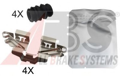 A.B.S. 1808Q Комплектующие, колодки дискового тормоза для TOYOTA IQ (Тойота/тоета Иq) A.B.S. 1808Q Комплектующие, колодки дискового тормоза для TOYOTA IQ (Тойота/тоета Иq)