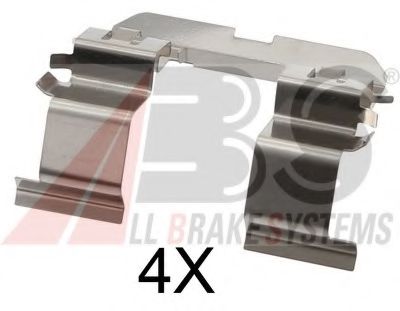A.B.S. 1816Q Комплектующие, колодки дискового тормоза для MAZDA MPV II (Мазда Мпв 2) A.B.S. 1816Q Комплектующие, колодки дискового тормоза для MAZDA MPV II (Мазда Мпв 2)