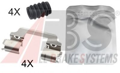 A.B.S. 1826Q Комплектующие, колодки дискового тормоза для BMW (Бмв) A.B.S. 1826Q Комплектующие, колодки дискового тормоза для BMW (Бмв)