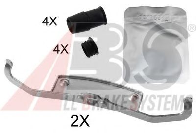 A.B.S. 1837Q Комплектующие, колодки дискового тормоза для VOLVO S60 II (Вольво S60 2) A.B.S. 1837Q Комплектующие, колодки дискового тормоза для VOLVO S60 II (Вольво S60 2)