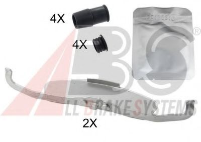A.B.S. 1846Q Комплектующие, колодки дискового тормоза для AUDI TT (Ауди Тт) A.B.S. 1846Q Комплектующие, колодки дискового тормоза для AUDI TT (Ауди Тт)
