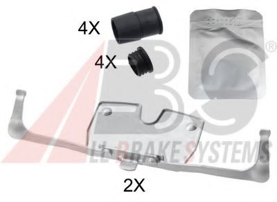 A.B.S. 1851Q Комплектующие, колодки дискового тормоза для BMW (Бмв) A.B.S. 1851Q Комплектующие, колодки дискового тормоза для BMW (Бмв)