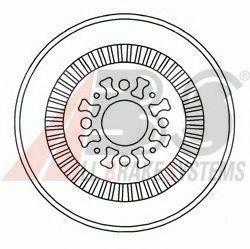 A.B.S. 2331-S Тормозной барабан 