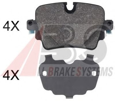 A.B.S. 35053 Тормозные колодки для JAGUAR F-TYPE (Ягуар Ф-тъпэ) A.B.S. 35053 Тормозные колодки для JAGUAR F-TYPE (Ягуар Ф-тъпэ)