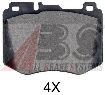 A.B.S. 35064 Тормозные колодки для MERCEDES-BENZ GLC (Мэрcэдэс-бэнз Глc) A.B.S. 35064 Тормозные колодки для MERCEDES-BENZ GLC (Мэрcэдэс-бэнз Глc)