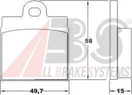 A.B.S. 36038 Тормозные колодки для VOLKSWAGEN (Фольксваген) A.B.S. 36038 Тормозные колодки для VOLKSWAGEN (Фольксваген)