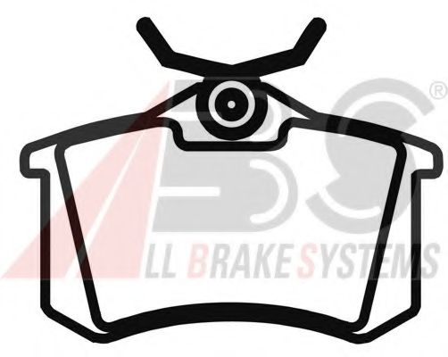 A.B.S. 36623/1 Тормозные колодки для VOLKSWAGEN GOLF V (Фольксваген Гольф 5) A.B.S. 36623/1 Тормозные колодки для VOLKSWAGEN GOLF V (Фольксваген Гольф 5)