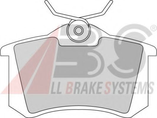 A.B.S. 36623/1 OE Тормозные колодки для VOLKSWAGEN GOLF V (Фольксваген Гольф 5) A.B.S. 36623/1 OE Тормозные колодки для VOLKSWAGEN GOLF V (Фольксваген Гольф 5)