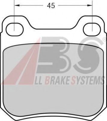 A.B.S. 36624/1 OE Тормозные колодки для VOLKSWAGEN (Фольксваген) A.B.S. 36624/1 OE Тормозные колодки для VOLKSWAGEN (Фольксваген)