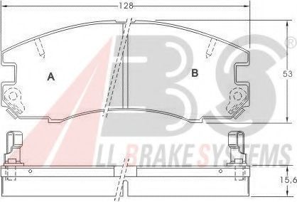 A.B.S. 36767 Тормозные колодки для TOYOTA PASEO (Тойота/тоета Пасэо) A.B.S. 36767 Тормозные колодки для TOYOTA PASEO (Тойота/тоета Пасэо)