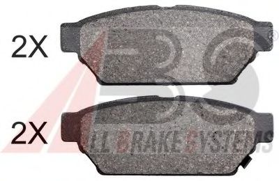 A.B.S. 36864 OE Тормозные колодки для PROTON SALOON (Протон Салоон) A.B.S. 36864 OE Тормозные колодки для PROTON SALOON (Протон Салоон)