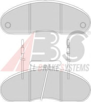 A.B.S. 36877 Тормозные колодки для NISSAN ECO-T (Ниссан Эcо-т) A.B.S. 36877 Тормозные колодки для NISSAN ECO-T (Ниссан Эcо-т)