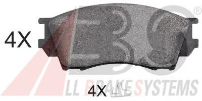 A.B.S. 36929 OE Тормозные колодки для MAZDA PROCEED/DRIFTER (Мазда Просид/дрифтэр) A.B.S. 36929 OE Тормозные колодки для MAZDA PROCEED/DRIFTER (Мазда Просид/дрифтэр)