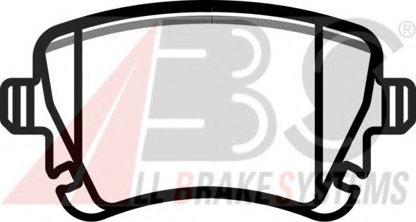 A.B.S. 37411 Тормозные колодки для VOLKSWAGEN GOLF V (Фольксваген Гольф 5) A.B.S. 37411 Тормозные колодки для VOLKSWAGEN GOLF V (Фольксваген Гольф 5)