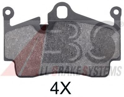 A.B.S. 37697 Тормозные колодки для PORSCHE CAYMAN (Порше Cаъман) A.B.S. 37697 Тормозные колодки для PORSCHE CAYMAN (Порше Cаъман)