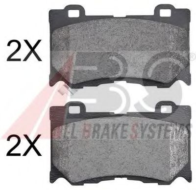 A.B.S. 37768 OE Тормозные колодки для INFINITI QX70 (Инфинити Инфинити кух 70)