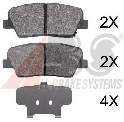 A.B.S. 37795 Тормозные колодки для HYUNDAI GENESIS (Хендай Гэнэсис) A.B.S. 37795 Тормозные колодки для HYUNDAI GENESIS (Хендай Гэнэсис)