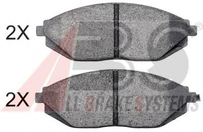 A.B.S. 37842 OE Тормозные колодки для CHEVROLET BEAT (Шевроле Бэат) A.B.S. 37842 OE Тормозные колодки для CHEVROLET BEAT (Шевроле Бэат)