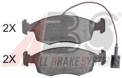 A.B.S. 37865 OE Тормозные колодки для FIAT 500 C (Фиат 500 c) A.B.S. 37865 OE Тормозные колодки для FIAT 500 C (Фиат 500 c)